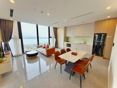 Appartement trois chambres avec vue sur l'océan — ICON40 APARTMENT HẠ LONG - Bãi Cháy
